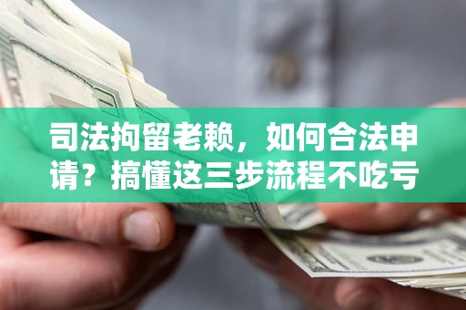 武汉司法拘留老赖，如何合法申请？搞懂这三步流程不吃亏！