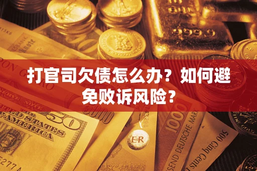 武汉打官司欠债怎么办？如何避免败诉风险？