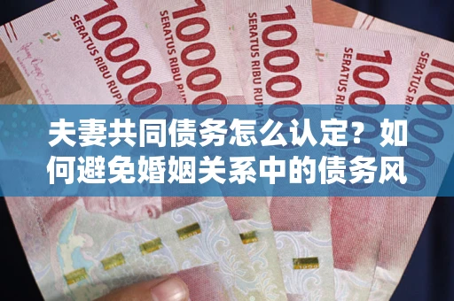 武汉夫妻共同债务怎么认定？如何避免婚姻关系中的债务风险？