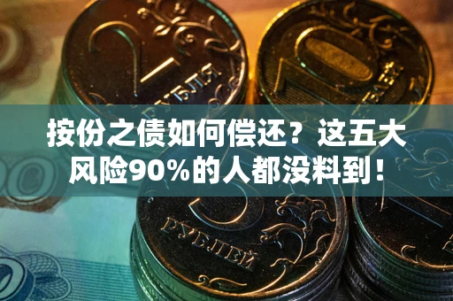武汉按份之债如何偿还？这五大风险90%的人都没料到！