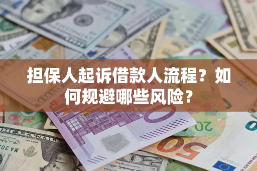 武汉担保人起诉借款人流程？如何规避哪些风险？